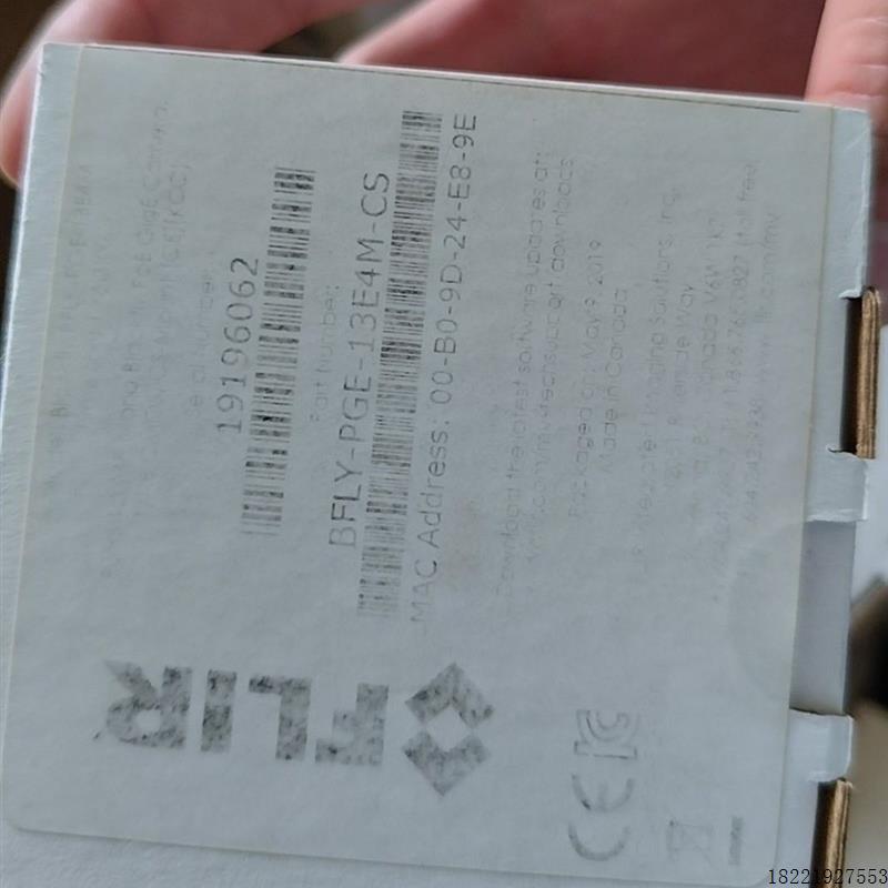 议价灰点工业相机,BFIY–PGE–13E4M-CS 全新原装拍前请