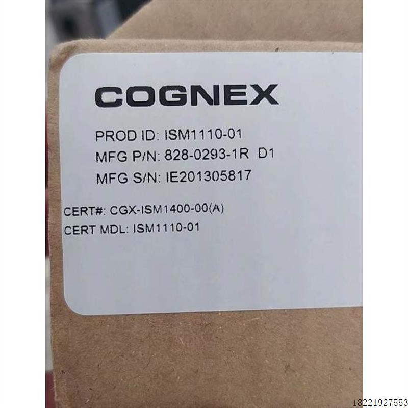 议价康耐视Cognex ISM1110-01 821-0043-1R智能 工业相机828-0293