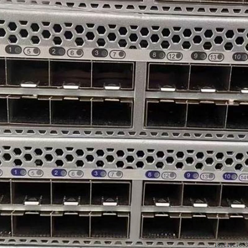 议价二手博科6510交换机 24口激活 双电源,带模块,激活