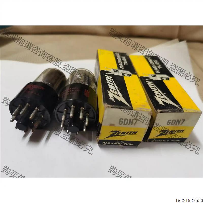 议价全新合装珍妮斯标6DN7电子管一对,GE公司代工,珍 议价