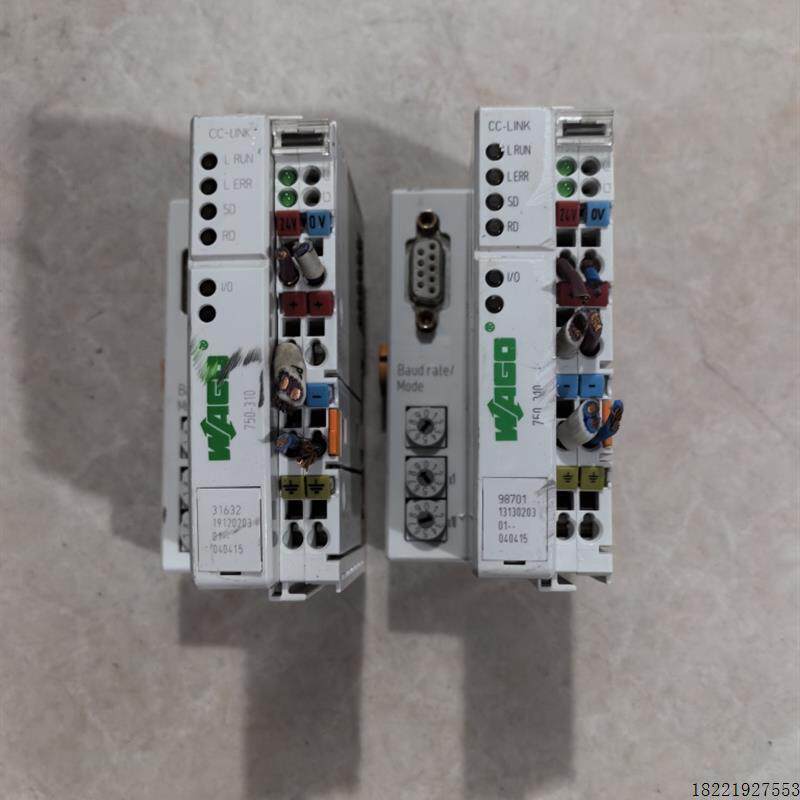 议价A117*WAGO万可模块750-310 310原装拆机有磕碰画 划痕实图 二