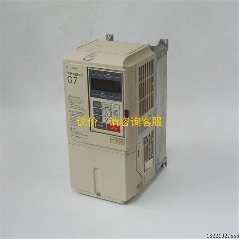 议价CIMR-G7B42P2 G7变频器 2.2KW/380V 现货二手 拍前 实