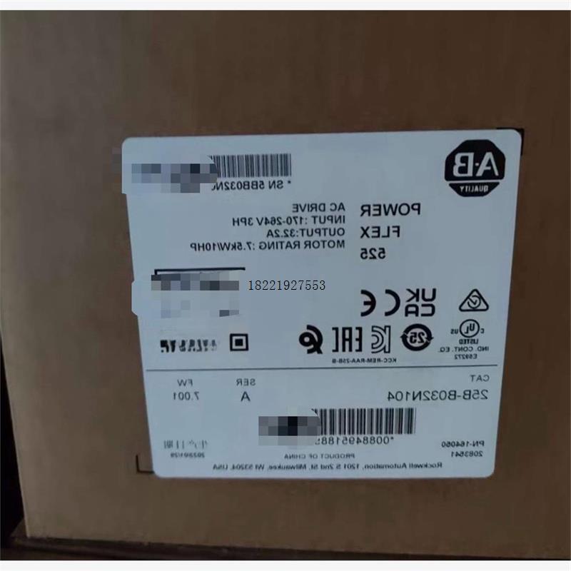 议价25B-B032N104 交流变频器 7.5kW 全新AB原