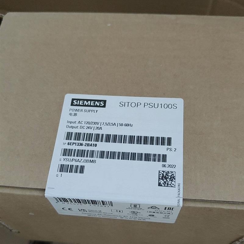 议价6EP1336-2BA10 SITOP PSU100S 20 A 调节型电源6EP13362BA10