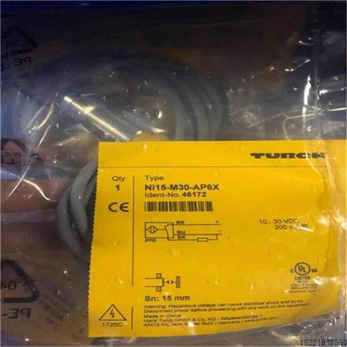 议价TURCK图尔克 DOIR1M-BT30-VNP6X2 传感器光电传感器全新议价