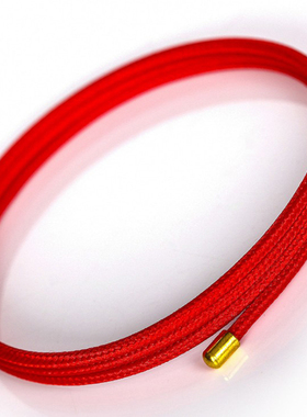 磁力绳穿黄金路路通手链三生绳