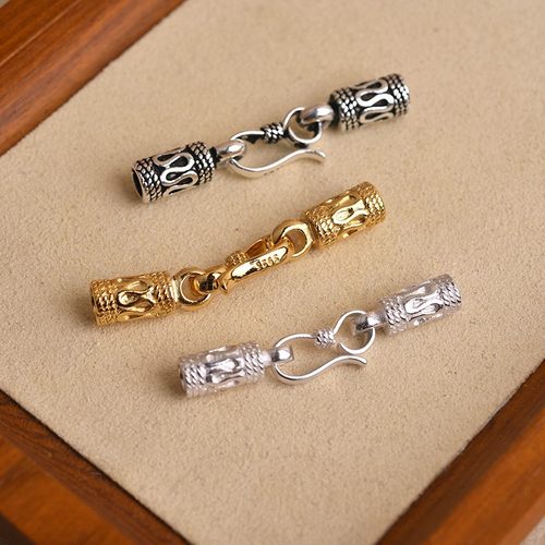 diy珠宝泰银中国风扣头饰品配件