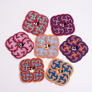 进口线双钱结装饰结diy项链挂绳配件珠宝配饰服装辅料中国结挂饰