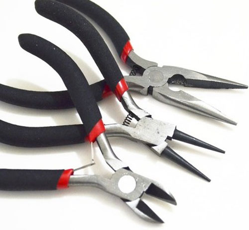 DIY手工饰品剪线圆/尖嘴夹钳子串珠手串佛珠文玩念珠首饰编绳工具