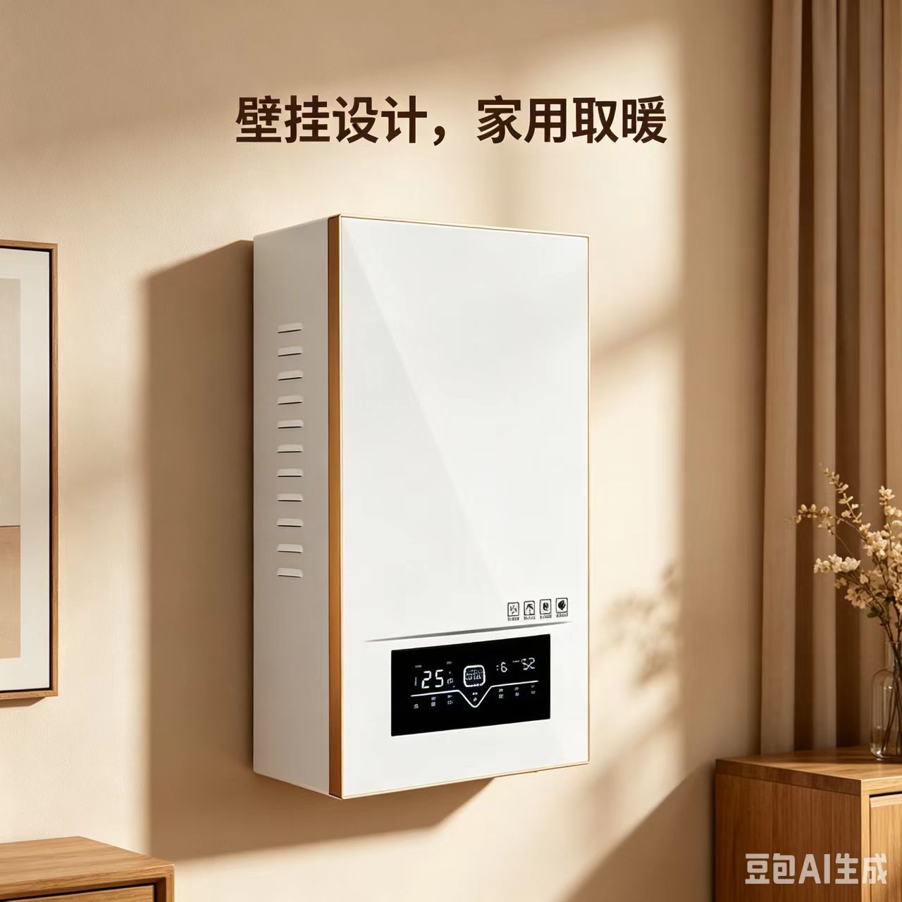 壁挂式半导体电采暖炉家用电锅炉农村煤改电取暖炉节能智能恒温
