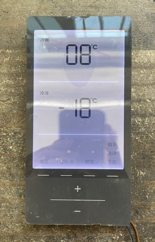 西门子KG86NAI40C双温显示板屏MD410 SE MD 2D CN 9000785956拆机