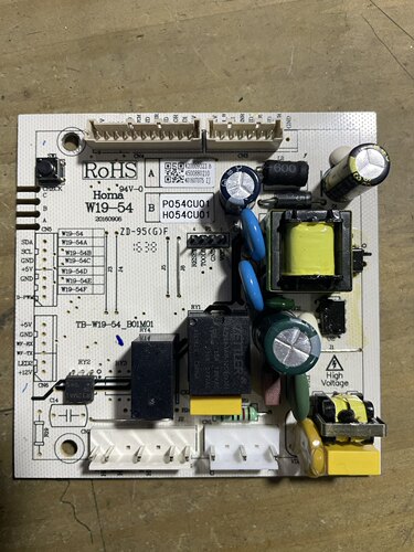 适用于奥马 伊莱克斯冰箱BCD-228WH主板电源板电脑板Homa W19-54