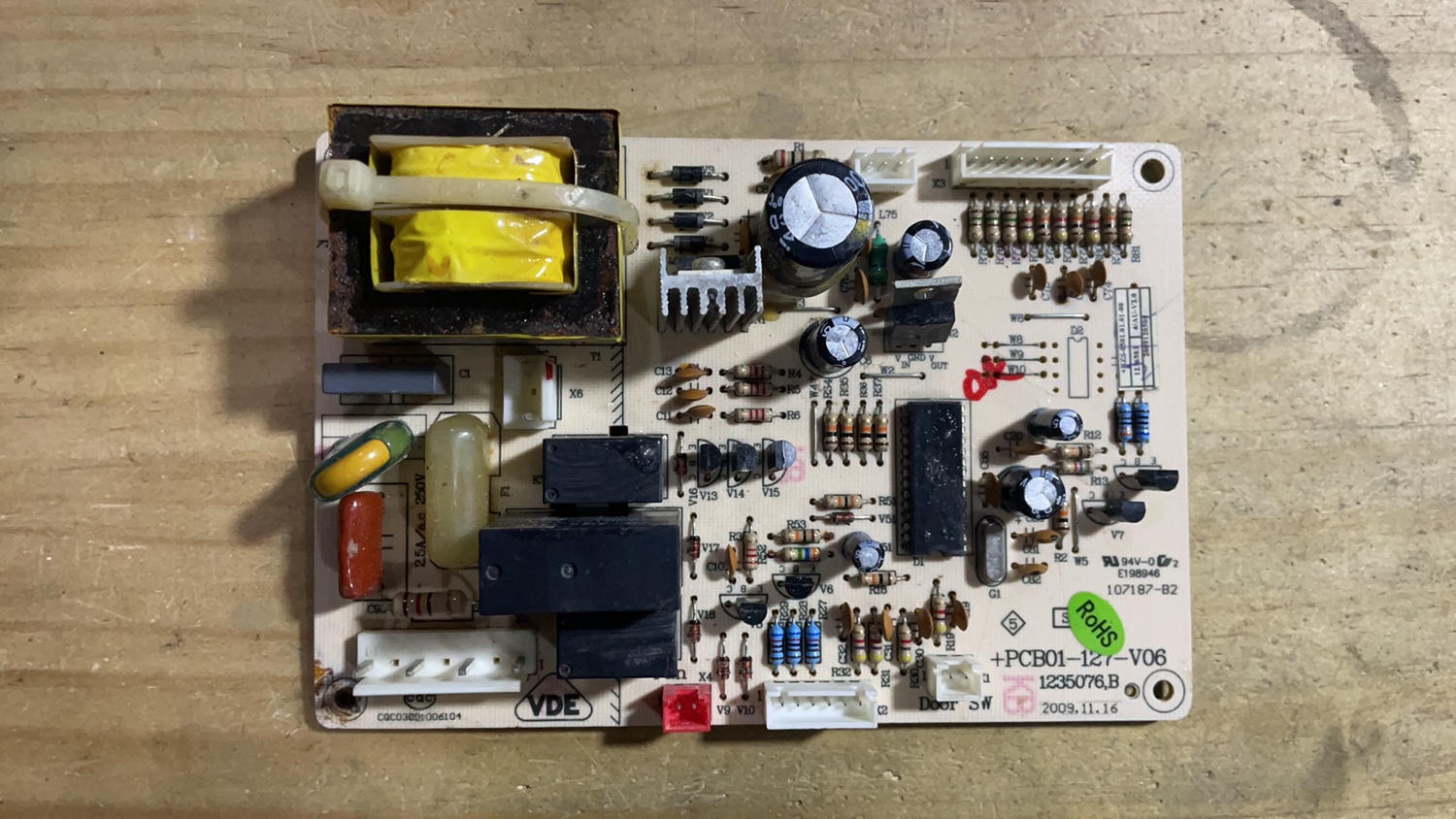 科 冰箱电源板 +PCB01-127-V06 1235076,B 主板