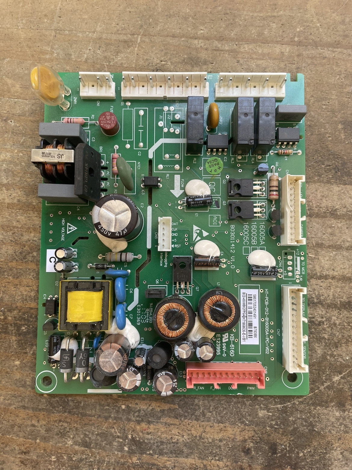 适用于海信容声冰箱电源板BCD-460WSK2FPGA主控板电脑板1868636