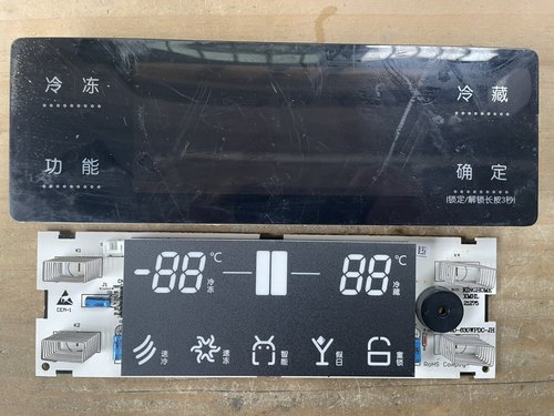 晶弘冰箱BCD-630WED显示板