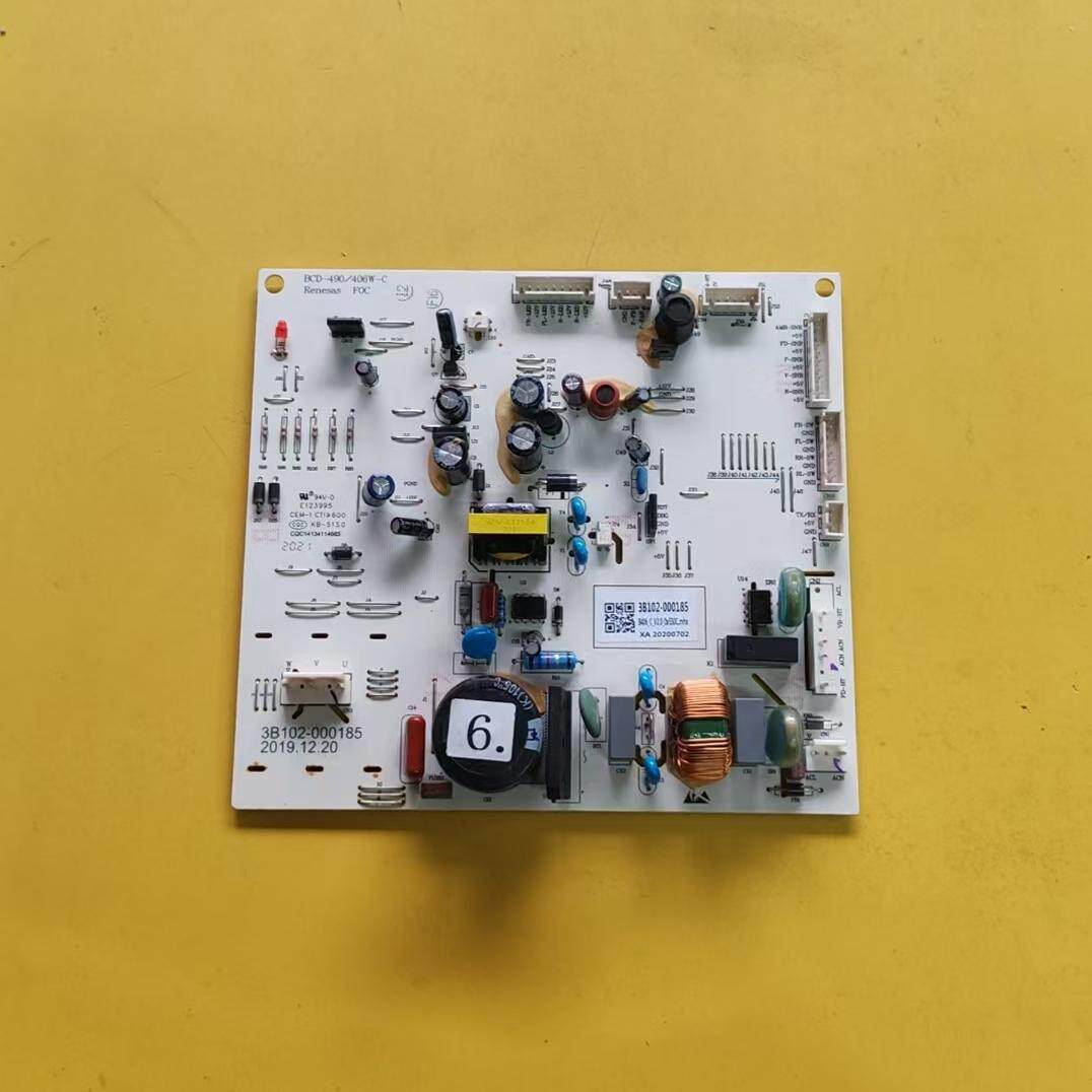 适用于TCL冰箱BCD-398WBPZ50主板409F5-U控制板3B102-000185配件