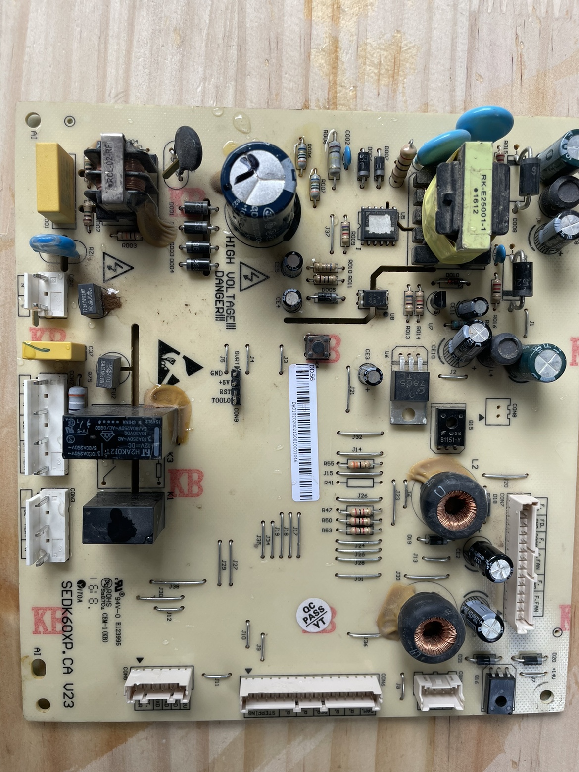 适用于冰箱主板电脑板BCD-516WKM 610WKM 603WKMA 控制电源板