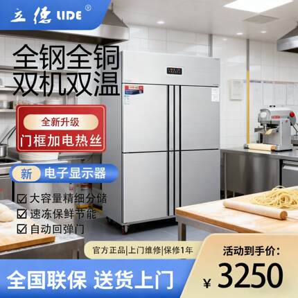 立德冷藏柜冰箱商用冷藏展示柜德宝冰柜商用饮料展示柜冷藏保鲜柜