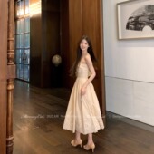 Cat 下蛋喵 西西里午后 Mummy 新品 纯棉刺绣打揽连衣裙系列