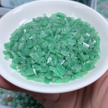 果阳绿碎碎石50颗
