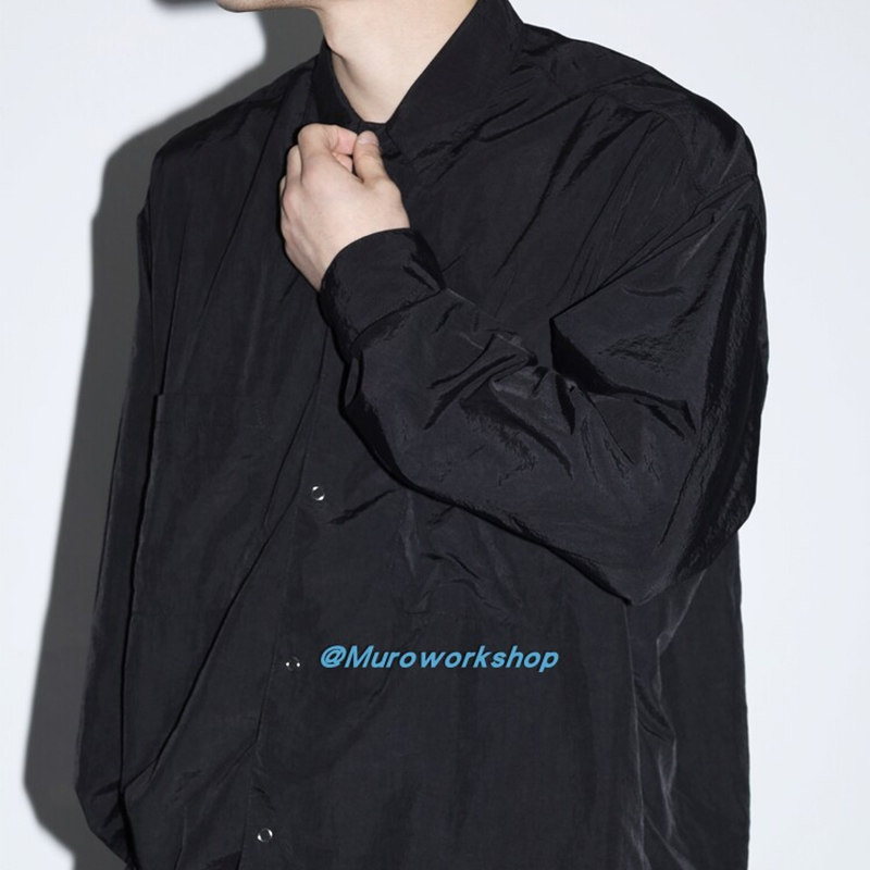 muro s/s21 0231 and more vaporize shine loose shirts宽松衬衫