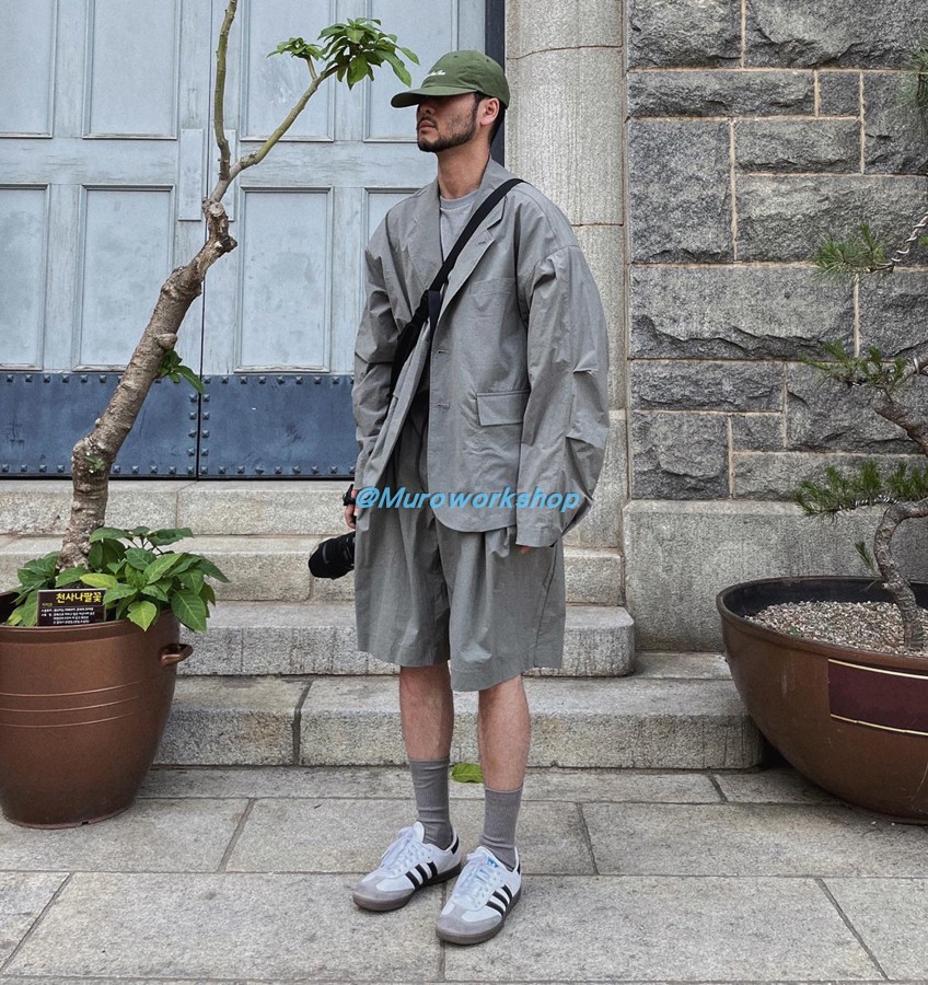 Muro S/S23 韩国小众设计Lightweight Loose Blazer轻型时髦单西 男装 休闲西服 原图主图