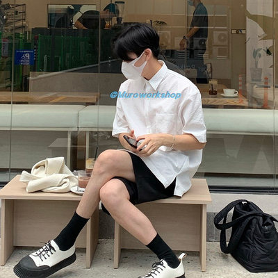 长袖衬衫MURO肌理衬衫