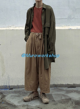 Muro S/A18 over fit balloon pants (unisex)