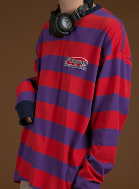 Muro S/S18 SR mark boarder long sleeve T