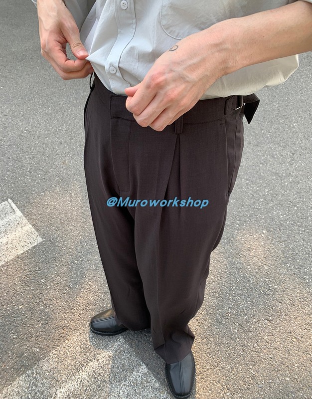 MUROANWIDEPANTS经典休闲裤