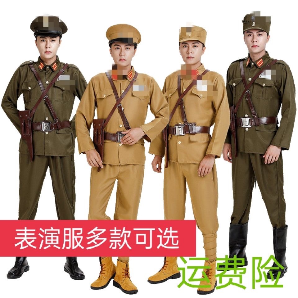 沙家浜胡传奎士兵刁德一表演服