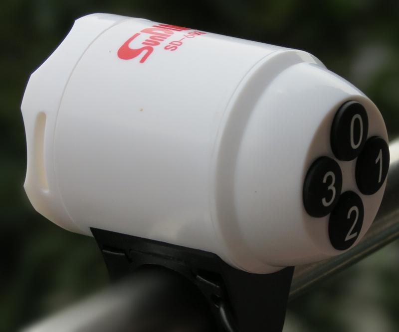 Avertisseur de vélo klaxon électrique SUNDING - Ref 1453485 Image 3