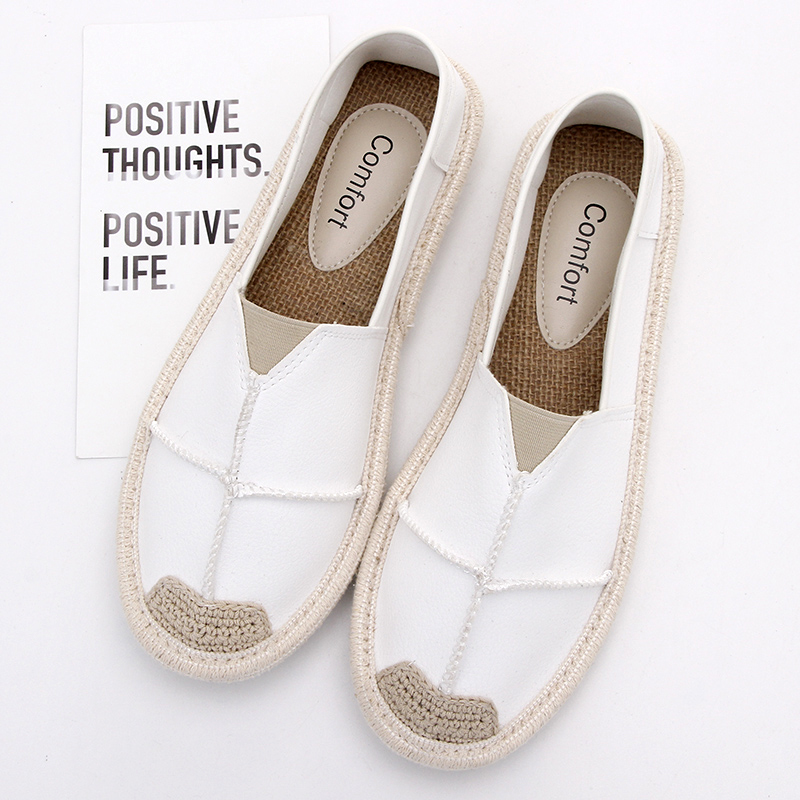 断码清仓亚麻渔夫鞋女平底百搭学生一脚蹬懒人鞋夏季老北京布鞋女在类目 女鞋, 帆布鞋中 - 来自Buy2taobao.com提供专业的淘宝代购服务