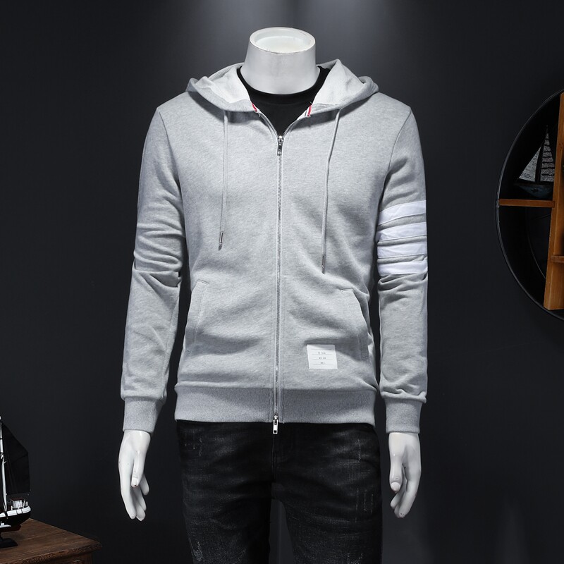 2024年秋欧洲站男士连帽长袖卫衣D208-555P110假模，男装卫衣，电商D208
