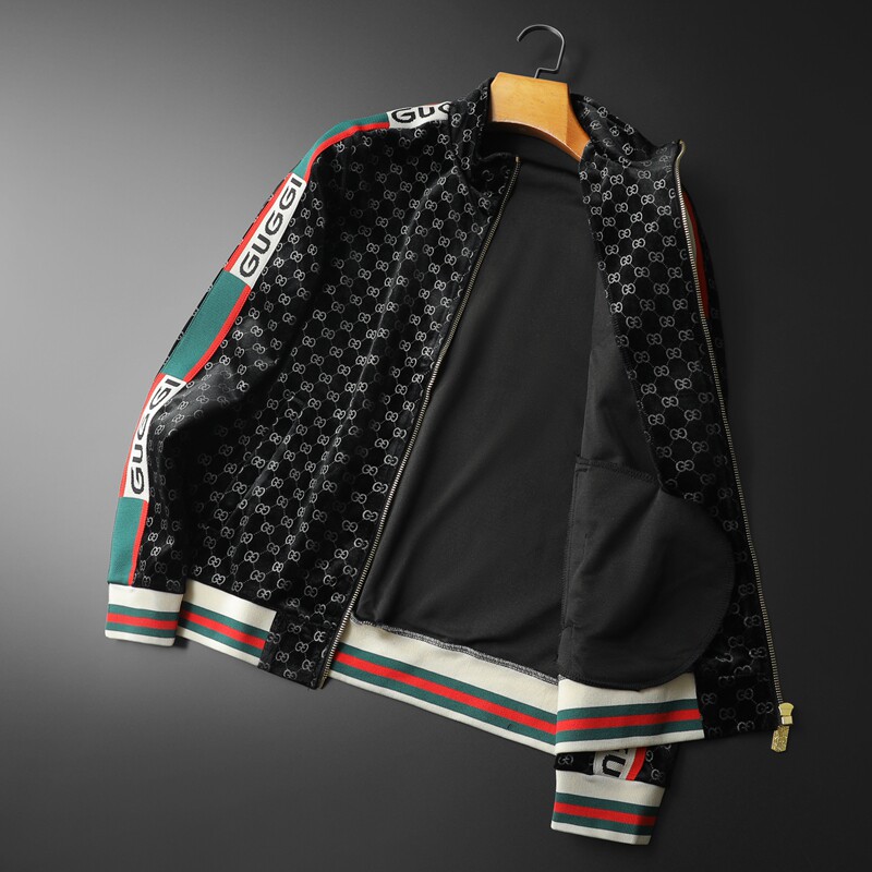 新款夹克金丝绒欧洲站品质2024年春秋夹克D208-JK58010P145,男装夹克,电商D208