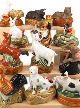 十二生肖陶瓷摆件40mL