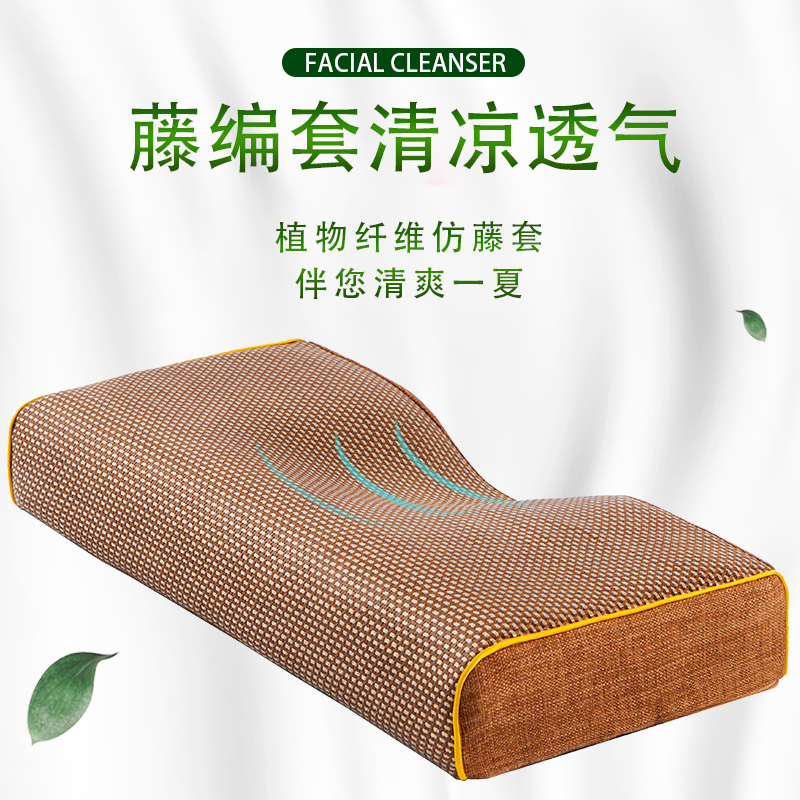 高温压制椰棕贴合颈椎的一款硬枕