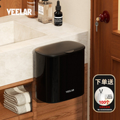 卫生间窄缝壁挂垃圾桶小号橱柜悬挂式 免打孔家用浴室专用卫生桶