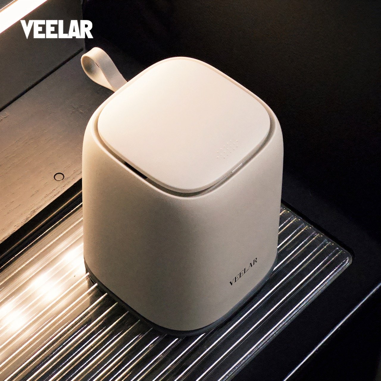 VEELAR桌面垃圾桶高颜值小号带盖办公室客厅迷你2025新款高级感,家庭/个人清洁工具,垃圾桶,淘宝优惠券,粉丝福利购,淘宝优惠卷