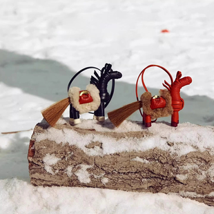 新年礼物纵马逐乐小马挂件可爱包挂手工小马汽车挂件马年挂饰