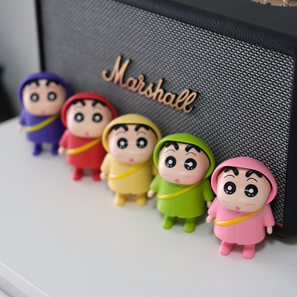 雨衣蜡笔小新手办桌面家居电视柜汽车摆件可爱治愈高级女生小礼物,模玩/动漫/周边/娃圈三坑/桌游,潮玩盲盒,淘宝优惠券,粉丝福利购,淘宝优惠卷