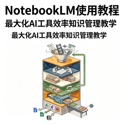 NotebookLM使用教程最大化 AI 工具效率知识管理教学