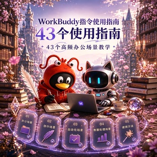 WorkBuddy指令使用指南43个高频办公场景教学
