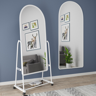 女生宿舍试衣镜全身镜落地镜家用大镜子穿衣镜宿舍镜长镜ins网红