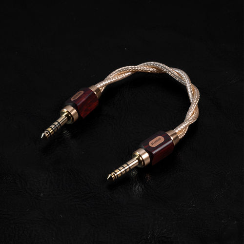 ddHiFi BC44Gold 4.4平衡对录线音频线 纯银单晶铜带屏蔽