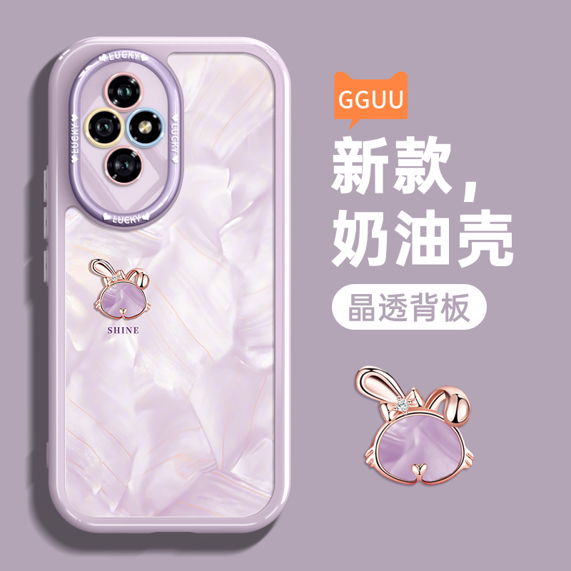 时尚风洛可可水钻兔tpu壳