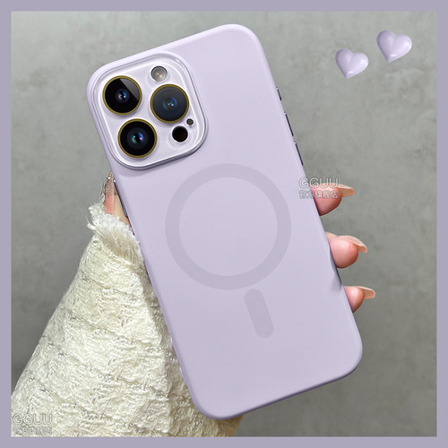 亲肤质感磁吸充电硅胶磁吸壳