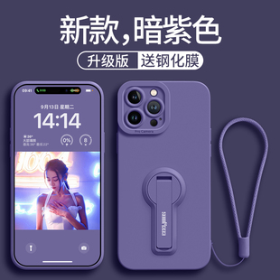 xsmax防摔por 12硅胶11一体x新款 plus 适用苹果14手机壳15pro套iphone14promax带支架14pro伸缩15液态xr女13