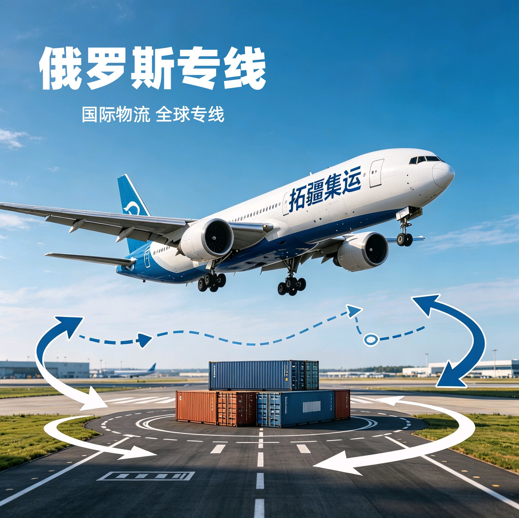 俄罗斯快递空运中俄专线路运国际快递专用包装袋