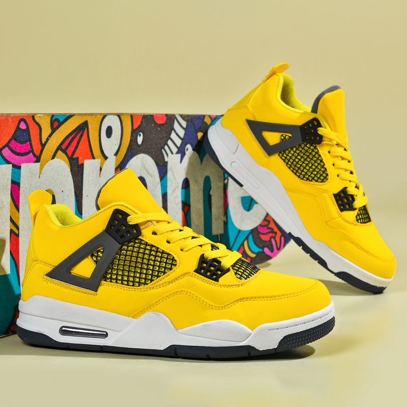 AJ4电母男鞋莆田正品高帮篮球鞋